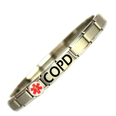 Copd Medical Alert Bracelet